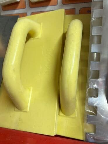 сколько стоит клеевой пистолет: Мастерок-кельма желтого цвета с рифленой рабочей поверхностью — 1