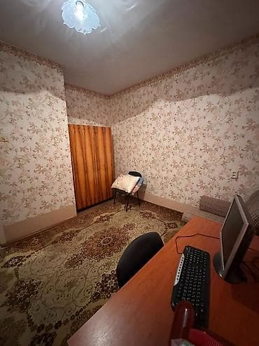 Квартиры: 2 комнаты, 55 м², ул. Ахунбаева / Малдыбаева Индивидуалка, 1 этаж, Косметический ремонт — 2