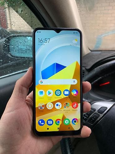 1500 телефон: Poco Apple M5, Б/у, 128 ГБ, цвет - Черный, 2 SIM — 5