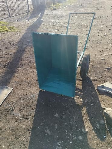 форма одежда: Садово-строительная тачка и тележка, Двухколесная, Б/у — 4