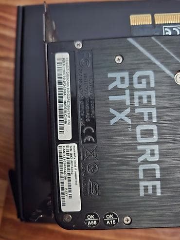Стол компьютерлери жана комлектөөчүлөр: Видеокарта Palit GeForce RTX 3070 Ti GamingPro, 8 ГБ GDDR6X Основные — 2