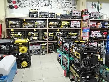 Генераторы от 2 кВт до 10 кВт от фирм Ресанта Союз HUTER STURM