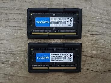 Новая 8 ГБ DDR3L 1600 MHz, 1.35 v. для ноутбука Цена: за одну планку