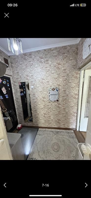 Недвижимость: 1 комната, 34 м², Аламедин-1 мкр 105 серия, 2 этаж, Косметический ремонт — 5