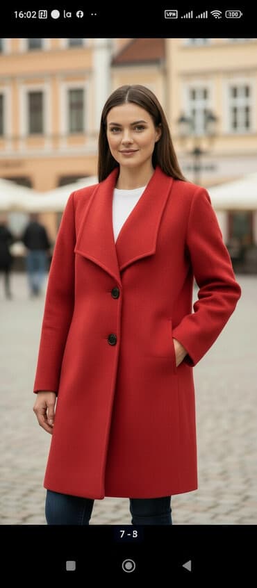 second hend: Пальто в хорошем состоянии,5052,размер в зависимости от комплекции — 4