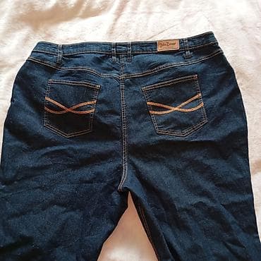 футболка италия: Мужские джинсы, 5XL, Bonprix, Новый, цвет - Синий, Самовывоз — 4