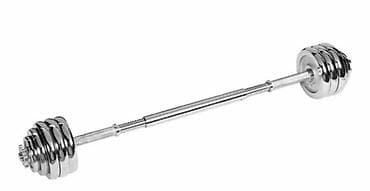 Гантели: Разборные гантели в чемодане - Комплект хромированных дисков с парой — 2