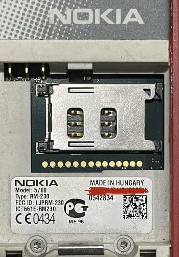 iphone 8 plus цена в бишкеке бу: Nokia 5700, Б/у, < 2 ГБ, цвет - Красный, 1 SIM — 7