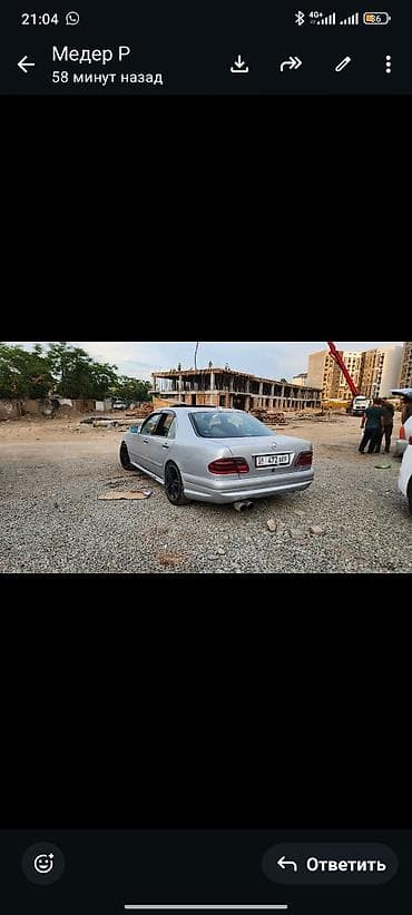 mers w210: Mercedes-Benz E-Class: 1997 г., 3.2 л, Механика, Бензин, Седан — 2