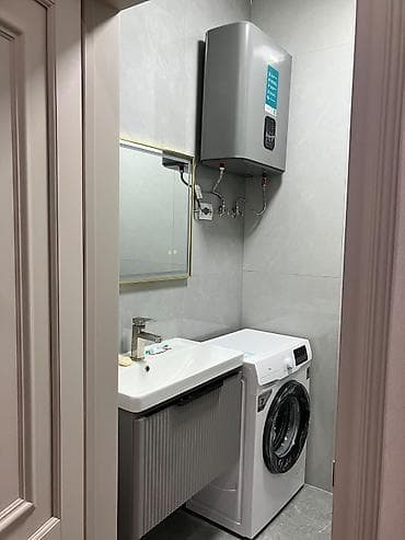 Недвижимость: 1 комната, 50 м², Элитка, Пишпек Элитка, 6 этаж, Евроремонт — 4