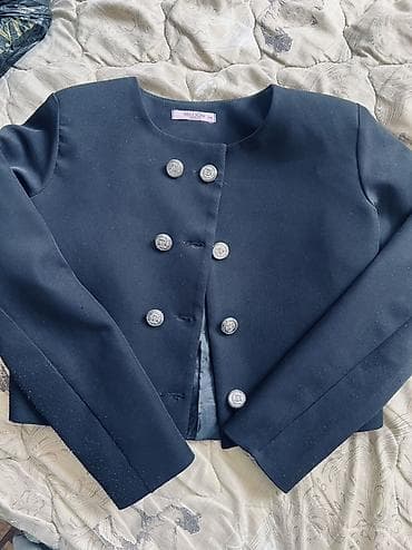 часы диски: Жакет MILLION, размер 44. - Цвет: темно-синий/чёрный (глубокий индиго — 1