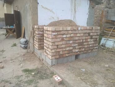 Уличная кирпичная печь, предназначенная для приготовления пищи на at lalafo.kg Уличная кирпичная печь, предназначенная для приготовления пищи на