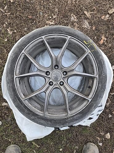 r17 4100: Колеса в сборе 225 / 40 / R 18, Лето, Б/у, Комплект, Легковые, Литые, отверстий - 5 — 2