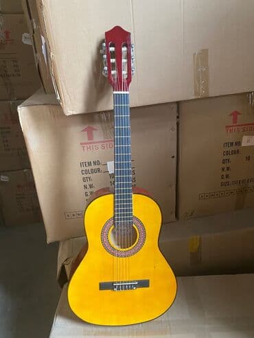 купить гитару в бишкеке бу: Новые классические гитары 39 размер, с широким грифом и нейлоновыми — 2
