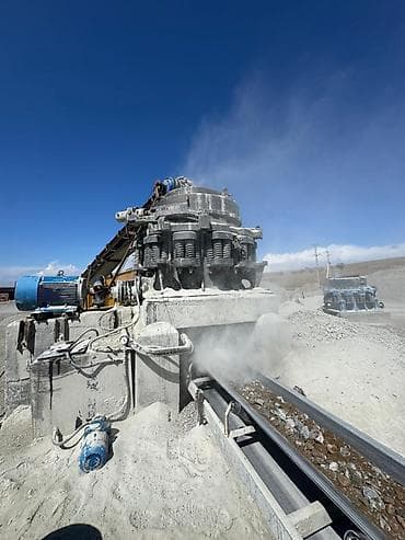 урмат бетон: Конусная дробилка 1200 (пружинная) для инертных материалов — 2