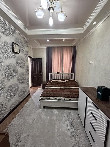 душанбин: 2 комнаты, 67 м², Душанбинка 8 этаж, Евроремонт — 4