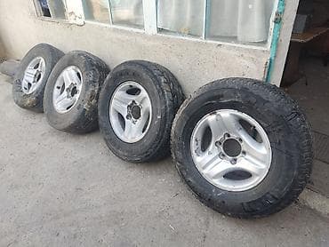 Колеса в сборе 265 / 70 / R 16, Всесезонная, Б/у, Комплект, Внедорожные (АТ/МТ), Литые, отверстий - 6