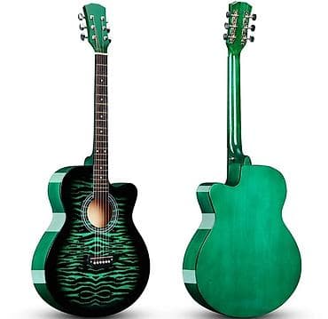 Гитары: Акустическая гитара 6-струнная, форма корпуса с вырезом (cutaway) — 2