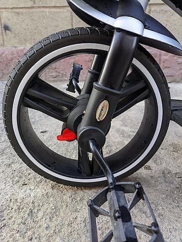 каляска: Коляска, Stokke, цвет - Черный, Новый, Самовывоз — 3