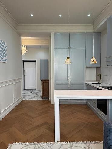1 комната, 50 м², Асанбай мкр Элитка, 2 этаж, Дизайнерский ремонт
