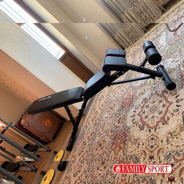 тренажеры для дома бишкек: Family Sport Универсальный тренажёр 4в1 Гиперекстензия Парта Скотта — 6