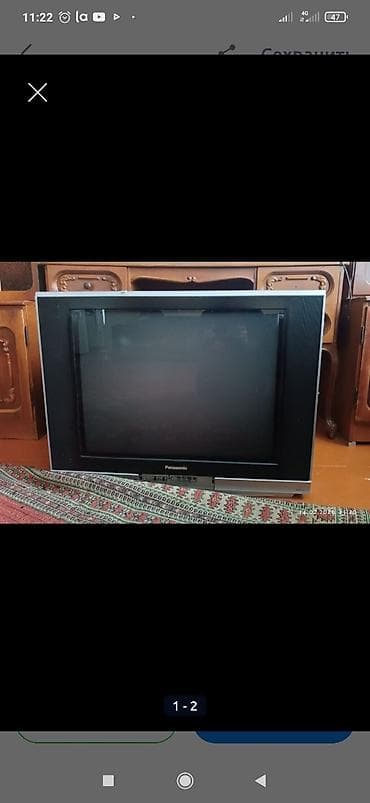 ТВ и видео: Телевизор Panasonic диагональ 69 см. Тип: Кинескопный телевизор (CRT) — 3