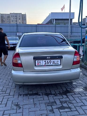 devo matiz: Hyundai Accent: 2002 г., 1.5 л, Механика, Бензин, Седан — 3