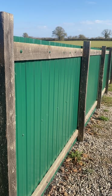 листы для крыши: Профнастил кровельный/ограждающий, зеленый - Тип: металлический — 1