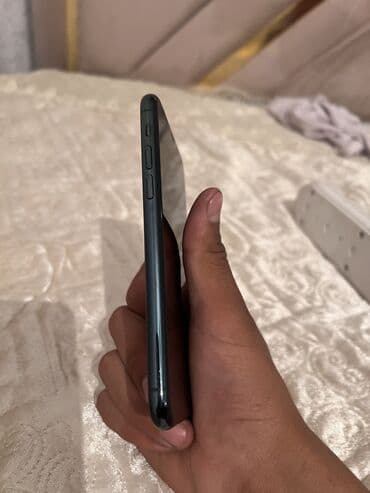 телефон 11 айфон: IPhone 11 Pro, Колдонулган, 64 ГБ, Jet Black, Каптама, 75 % — 7
