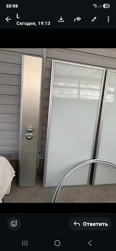 душевые поддоны бу: Душевая кабина угловая б/у — 4