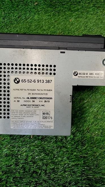 е38: Магнитола штатная, монитор штатный БМВ 5, 7, х5, е38, е39, е53 Номер — 5