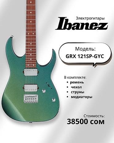 12 струн: Электрогитары Ibanez Доступные модели: - GRG220PA1-BKB — два — 9