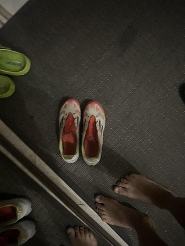 nike tech flece: Мужские кроссовки, 38, 38.5, 39, Nike, Б/у, цвет - Желтый, Платная доставка — 1