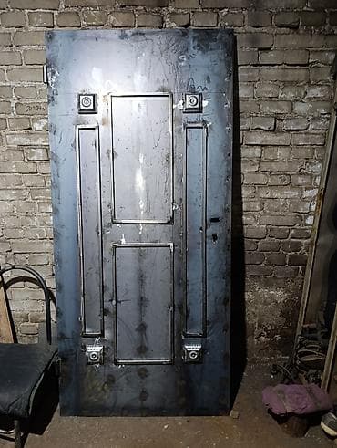 Накладки для дверей: Металлическая дверь на заказ, Для частного дома, Двухстворчатая, Стальная — 4