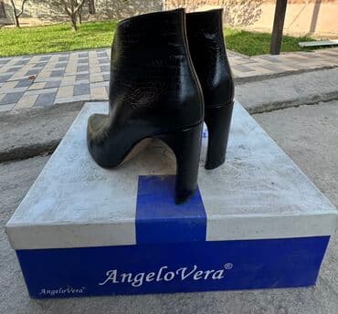 белорусская обувь для проблемных ног бишкек: Ботинки, 36, Б/у, цвет - Черный, Самовывоз — 1