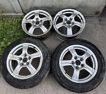 Колеса в сборе 205 / 60 / R 16, Зима, Б/у, Комплект, Легковые, Литые, отверстий - 5