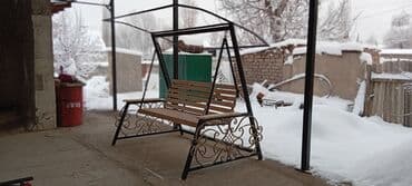 раковина с тумбой и зеркалом в ванную бишкек: Садовые качели Со спинкой, С крышей — 4