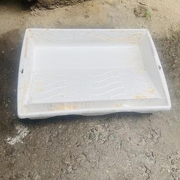 clean box: Кювета для малярных валиков и кистей, пластиковая, белая. - Формат — 1