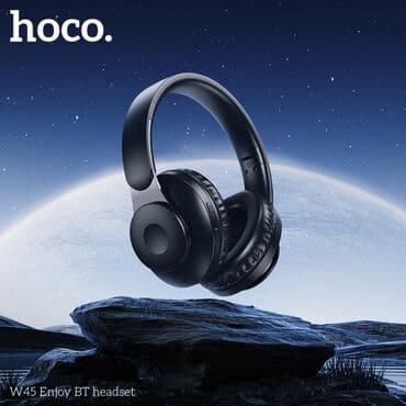 беспроводные наушники hoco: Полноразмерные, Hoco, Новый, Беспроводные (Bluetooth), Классические — 4