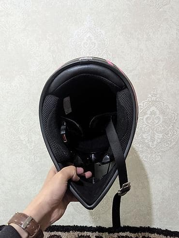 Спорт и отдых: Мотошлем кроссового/эндуро типа с козырьком, размер по внутренней — 2