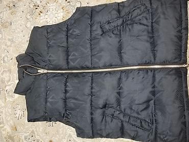 пуховая: Пуховый жилет Dior - Цвет: темно-серый/графит с геометрическим — 1