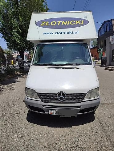 грузовой мерседез: Грузовой фургон Mercedes-Benz Sprinter (будка) для переездов и — 4