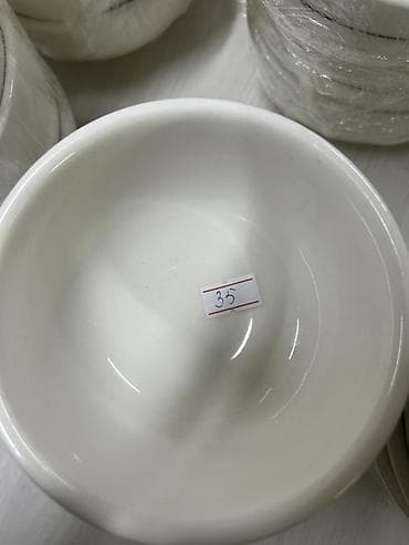 стулья столы: Белая посуда для сервировки стола - Глубокие круглые тарелки для — 8