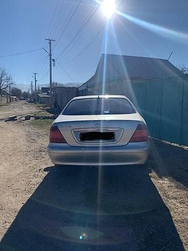Унаа сатуу: Mercedes-Benz S-Class: 2004 г., 3.7 л, Автомат, Бензин, Седан — 2