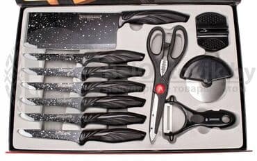 магнит для ножей: Набор кухонных ножей Zepter Knife Set 18 предметов представляет собой — 3