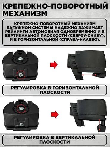 рейлинги lexus: Поперечные дуги На рейлинги Lux, Новый, Самовывоз — 10
