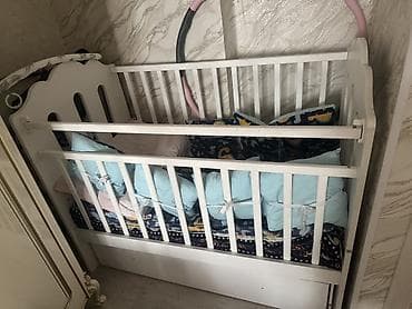 Продам кровать манеж детский . В комплект отдам постельное белье с
