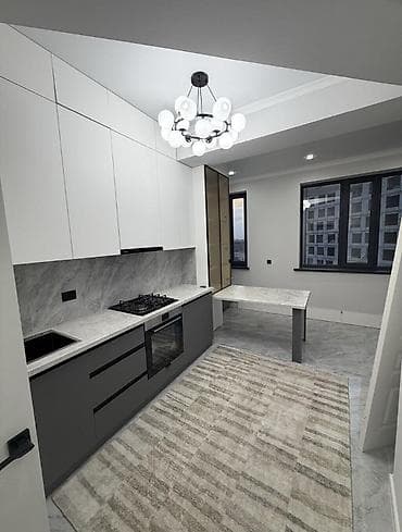 квартира эверест: 2 комнаты, 60 м², Тунгуч мкр Элитка, 11 этаж, Свежий ремонт — 6