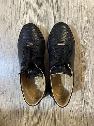 Сабо: Женские кеды Luford, размер 37. - Цвет: чёрный - Верх: натуральная — 6