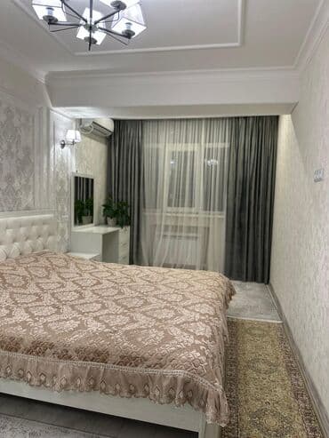 под квартиры: 3 бөлмө, 85 кв. м, Элитка, 7 кабат, Евроремонт — 9